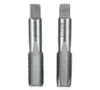 Paire de tarauds métriques cannelés pour droitier en acier inoxydable, fer, aluminium, filetage fin de 12 mm, 14 mm, 16 mm, 18 mm, 20 mm, pas de 1,5 mm, paire (M20 x 1,5 mm)