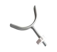 Paire de tiges de broche en Y pour rampes d'escalier montées sur pression pour portail, clôture, porte, raccords de protection en Y