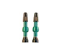 Paire de valves stan s universal presta 35 mm bleu turquoise