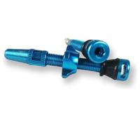 Paire de valves tubeless ice airflow 44mm bleu