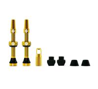 Muc-Off Valves Presta tubeless V2 – 2 unités 44 mm – Doré