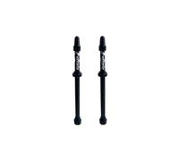 Vittoria Tubeless Valves 2 Units Clair 80 mm Black