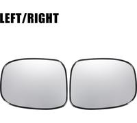 Paire De Verres De Rétroviseur Latéral De Remplacement Pour Voiture Avec Plaque De Support, Non Chauffants, En Verre Blanc Pour Honda Civic 2012-2015 Avec Modèle à Lampe