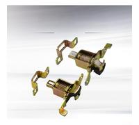 Paire de verrous de hayon arrière en métal doré pour Navara D22 pour Frontier Pickup 1998-2004 - Ensemble de loquet de porte de chargement de rechange compatible avec camion 98-04