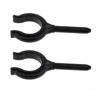 Paire de verrous en nylon pour bateau pneumatique Montage latéral Rowlocks Convient pour kayak, canoë, bateau de sauvetage et yacht
