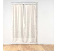 Paire de Voilage Passe-Tringle ""Haltona"" 70x240cm Naturel