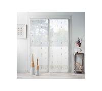 Paire de Voilages "Chenilla" 70x240cm Gris