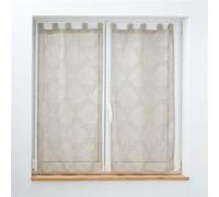 Paire de Voilages "Levita" 60x120cm Taupe G