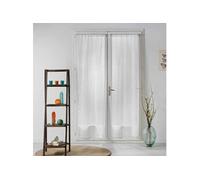 Paire de Voilages "Luminea" 70x200cm Blanc