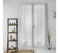 Paire de Voilages "Luminea" 70x200cm Blanc Blanc G
