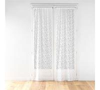 Paire de Voilages Maille "Manon" 70x240cm Blanc Blanc G