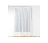 Paire de Voilages Passe-Tringle "Voiline" 70x200cm Blanc