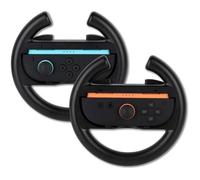 Paire de volants de course - Manettes Joy-Con Nintendo Switch 2 - Konix - Plastique - Noir