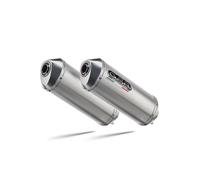 Paire d'echappement GPR approuve satine Satinox Ducati Monster 600 1993-2003