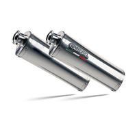 Gpr Exclusive Trioval Ducati Monster 400 93-03 Homologated Slip On Muffler Argenté Homologated