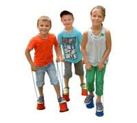 Paire d'échasses PVC antidérapantes enfant Sporti France - multicolore - TU