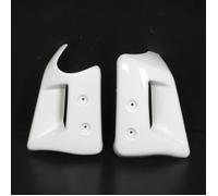 Paire d'écopes de radiateur blanche pour mobylette Peugeot 103 RCX Phase 2 - MFPN : blanche Phase 2-225597-1N