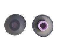 Paire d'écouteurs de Natation Pair of Extra Large LL Gray Outside Purple Inside Swimming Sweat Water Resistant Earbuds Earpieces Compatible with Sony Wireless Headphones