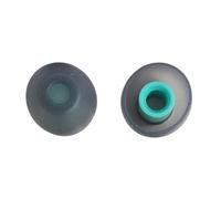 Paire d'écouteurs de Natation Pair of Medium M Gray Outside Green Inside Swimming Sweat Water Resistant Earbuds Earpieces Compatible with Sony Wireless Headphones