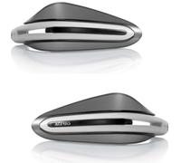 Paire Déflecteurs Acer ual Road Blanc Avec Set Universale Moto / Scooter