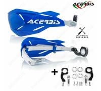 Acerbis X-Factory Garde de main, blanc-bleu