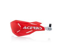 Acerbis X-Factory, protège-mains Rouge/Blanc Rouge/Blanc