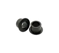 Paire d'embouts de moyeu avant Sun Ringlé SRX/Bubba Centerlock Noir