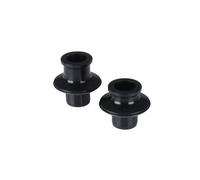 Paire d'embouts de moyeu avant Sun Ringlé SRX Centerlock Noir