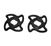 Paire d'embouts de réglage précharge Accossato noirs avec hexagone interne de 14 mm pour Triumph Daytona 955 Ie de 1999 à 2002 (CC 955)