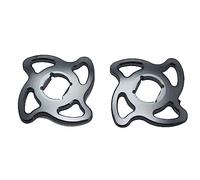 Paire d'embouts de réglage précharge Accossato titane avec hexagone interne de 14 mm pour Triumph Daytona 955 Ie de 1999 à 2002 (CC 955)
