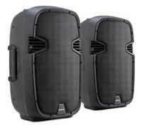 Paire d'enceinte active McGrey P212 MA - 2 Voies - 12" - Puissance 2x600 watts - FM/USB/SD/Bluetooth - Sonorisation DJ