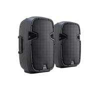 Paire d'enceinte active McGrey P212 MA - 2 Voies - 12" - Puissance 2x600 watts - FM/USB/SD/Bluetooth - Sonorisation DJ