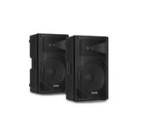 Paire d'enceinte passive de Sono IBIZA SOUND XTK12-MKII 12""/30cm 2x500W - DJ Bass reflex à 2 voies - Tweeter à compression