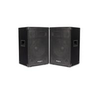 Paire d'enceinte passive - Ibiza Sound DISCO10B - Sonorisation DJ - TRAPEZOIDALE 10""/25cm 2x400W 3 VOIES BassReflex