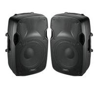 Paire d'enceinte passive - Ibiza Sound XTK12 -12"/30cm - 2x500W - en ABS moulé - Puissance 2x250W RMS