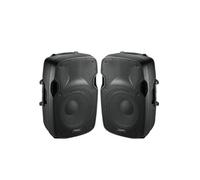 Paire d'enceinte passive - Ibiza Sound XTK12 -12"/30cm - 2x500W - en ABS moulé - Puissance 2x250W RMS
