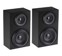 Enceintes actives 2.1 Bluetooth Auvisio - Noir - Boîtier en bois - 5 W par enceinte