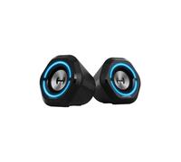 Edifier Hecate G1000 - Enceintes Gaming Actives RVB, Bluetooth 5.0, Entrées AUX, USB, 10W, Noir