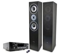 Paire d'enceintes L766-BL + Ampli LTC ATM-7000USB 2X50W