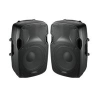 Paire d'enceinte passive - Ibiza Sound XTK12 -12"/30cm - 2x500W - en ABS moulé - Puissance 2x250W RMS