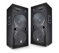 BM SONIC Paire d'enceintes passives Sono PA LSC215 2x15/38cm 2x1000W 3 voies bassreflex