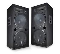BM SONIC Paire d'enceintes passives Sono PA LSC215 2x15/38cm 2x1000W 3 voies bassreflex