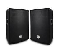 Paire d'enceintes Sono Bass Reflex Trapézoïdal à 3 Voies 10"/25cm - 2 x 400W - BM Bmsonic BMS-10