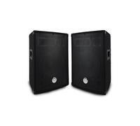 BM SONIC Paire d'enceintes sono BMS-10 – Bass Reflex trapézoïdal 3 voies 10"/25 cm 2 x 400 W