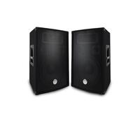 BM SONIC Paire d'enceintes sono BMS-12 Bass Reflex trapézoïdal 3 voies 12"/30cm 2 x 600 W