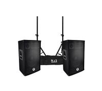 Paire d'enceintes Sono DJ BM SONIC BMS-12, Bass Reflex Trapézoïdal à 3 voies 12/30cm - 2 x 600W, supports pieds et sacoche https://www.fnac.com/mp47962068/Paire-d-enceintes-Sono-DJ-BM-SONIC-BMS-12-Bass-Reflex-Trapezoidal-a-3-voies-12-30cm-2-x-600W-supports-pieds-et-sacoche?oref=3ecb7f42-7561-0eef-9ef9-0b5b11b39c0a