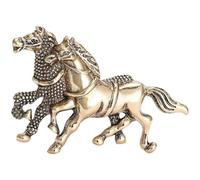 Paire d'épingles légères en acier inoxydable pour poitrine de cheval au galop - Bijoux en forme d'animal pour les amateurs d'équitation et les amateurs d'équitation, en forme de cheval, taille unique