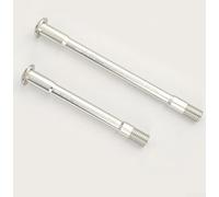 Paire d'essieux traversants de vélo de route 34 g en alliage d'aluminium 7075 - Ajustement précis pour Giant pour TCR PP Revolt Langma et pour cadres de vélo Live (argent)