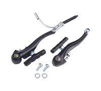 Paire d'étriers de frein mécaniques en V pour vélo avec frein long Construction en alliage d'aluminium compatible avec Shimano 0 Garantit un freinage sûr et réactif (noir)