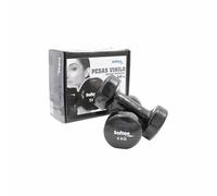 Softee Paire d'haltères vinyle Vinyl S Noir 5 kg